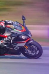 Aprilia RSV4 1100 FACTORY στην πίστα των Σερρών – #onceuponaride @PiaggioOfficialPage