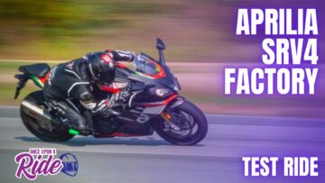 Aprilia RSV4 1100 FACTORY στην πίστα των Σερρών – #onceuponaride @PiaggioOfficialPage