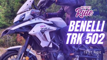 Benelli TRK 502 – 2020 Test Ride – #OnceUponARide @OnceUponARide  #greece #motoway