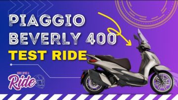 Δοκιμάζουμε το best seller της Piaggio, Beverly 400 – Euro 5!
