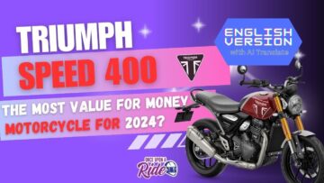 Triumph Speed 400 – Is it the most Value for Money bike for 2024? Review Test Ride @OnceUponARide
