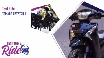 Yamaha Crypton S Test Ride – Το παπί για την καθημερινή μετακίνηση – @OnceUponARide  #yahamacryptons